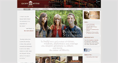 Desktop Screenshot of gw.edu