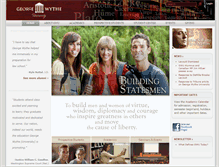 Tablet Screenshot of gw.edu